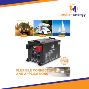 Muller Energy 200Ah LiFePO4 Battery + Stationary Victron Bundle by Muller Energy