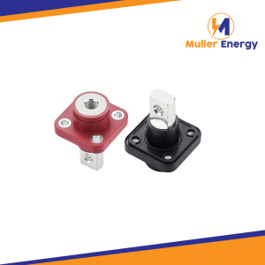 200A Battery Terminals with Covers Pair of 2 by Muller Energy