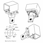 300A Battery Terminals with Covers