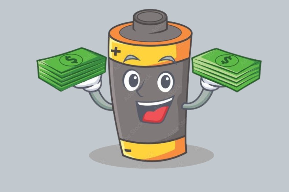 Lithium batteries is so expensive animation image