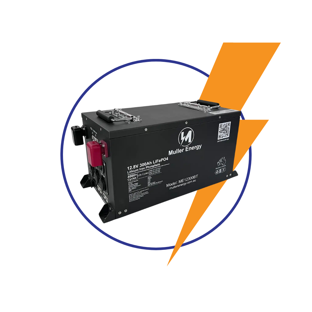 Image of ME LifePO4 Battery at Muller Energy Australia
