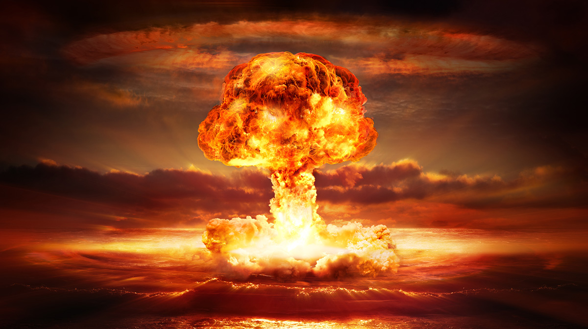 image of a nuclear blast but this is not an actual image of diy battery