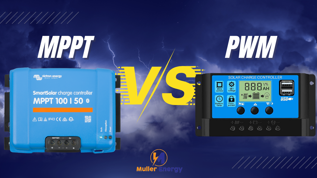 Choosing between an MPPT or PWM solar charge controller